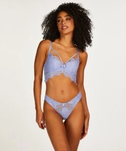 Hunkemöller Dames Lingerie Voorgevormde Longline Beugel Bh Marilee - Paars - Maat B75 -Triumph Winkel 1000x1200 131