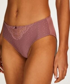 Hunkemöller Dames Lingerie Hoge Slip Sophie - Paars - Maat L -Triumph Winkel 1000x1200 191