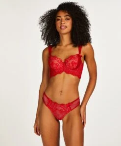 Hunkemöller Dames Lingerie Voorgevormde Longline Beugel Bh Elissa - Rood - Maat B90 -Triumph Winkel 1000x1200 24