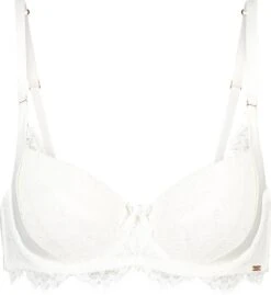 Hunkemöller Dames Lingerie Voorgevormde Beugel Bh Hannako - Wit - Maat C90