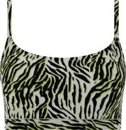 Chantelle Softstretch Padded Bralette - M/L - Multico Zebra