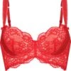 Hunkemöller Dames Lingerie Voorgevormde Longline Beugel Bh Elissa - Rood - Maat B90 -Triumph Winkel 1189x1200