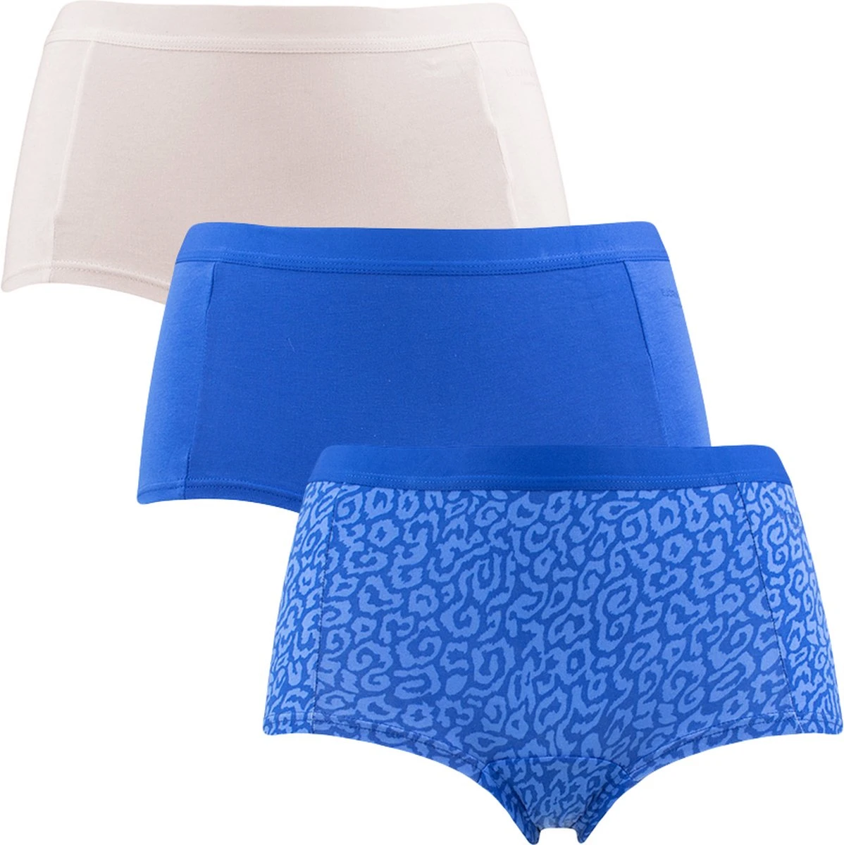 Björn Borg Dames Cotton Stretch 3P Mini Boxershorts Multi - XL 3 Björn Borg Dames Cotton Stretch 3P Mini Boxershorts Multi - XL