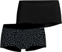 Björn Borg Dames Cotton Stretch 2P Mini Boxershorts Zwart - XL