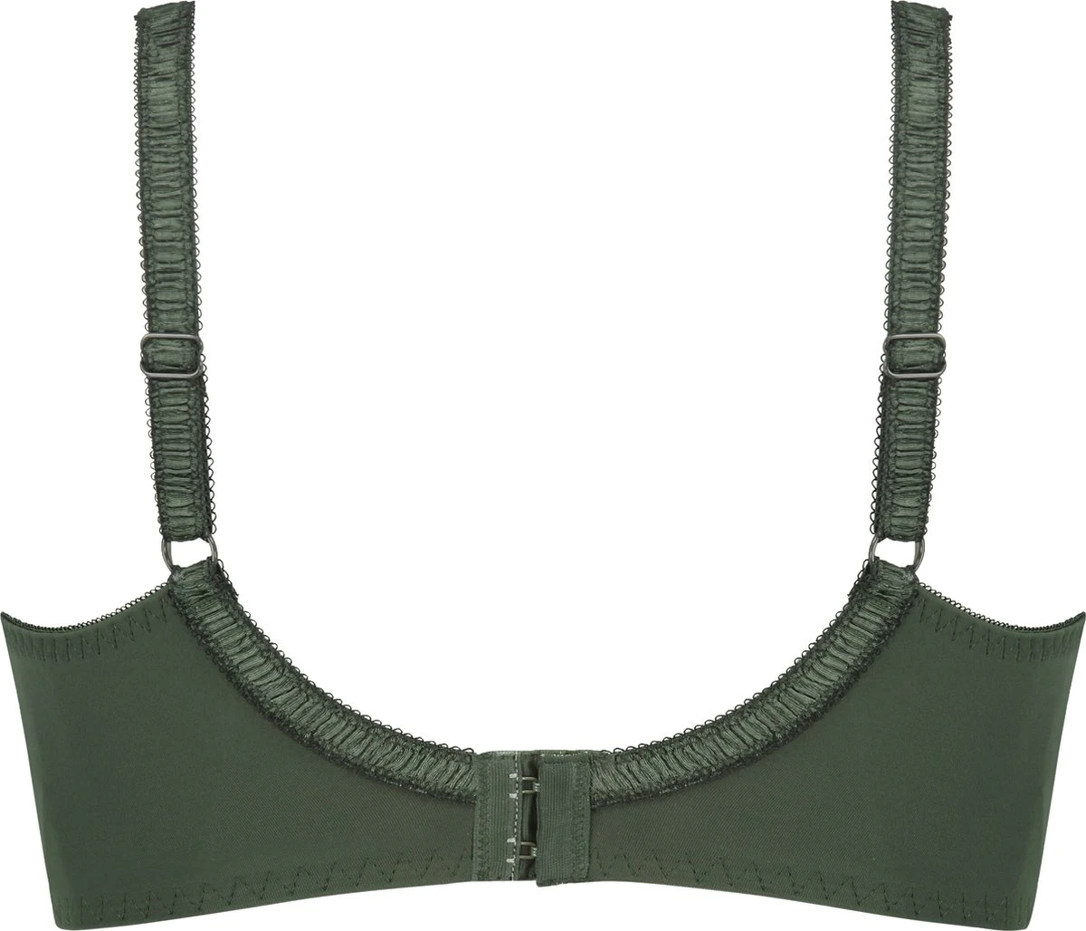 Hunkemöller Dames Lingerie Niet-voorgevormde Beugel Bh Diva - Groen - Maat D70 4 Hunkemöller Dames Lingerie Niet-voorgevormde Beugel Bh Diva - Groen - Maat D70 - Afbeelding 2
