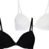Hunkemöller Dames Lingerie 2-pack Voorgevormde Beugel Bh - Zwart - Maat E80 -Triumph Winkel 1200x1056
