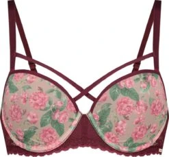 SAPPH - Fabulous Flower BH - Maat 75B - Blauw Bloemenprint