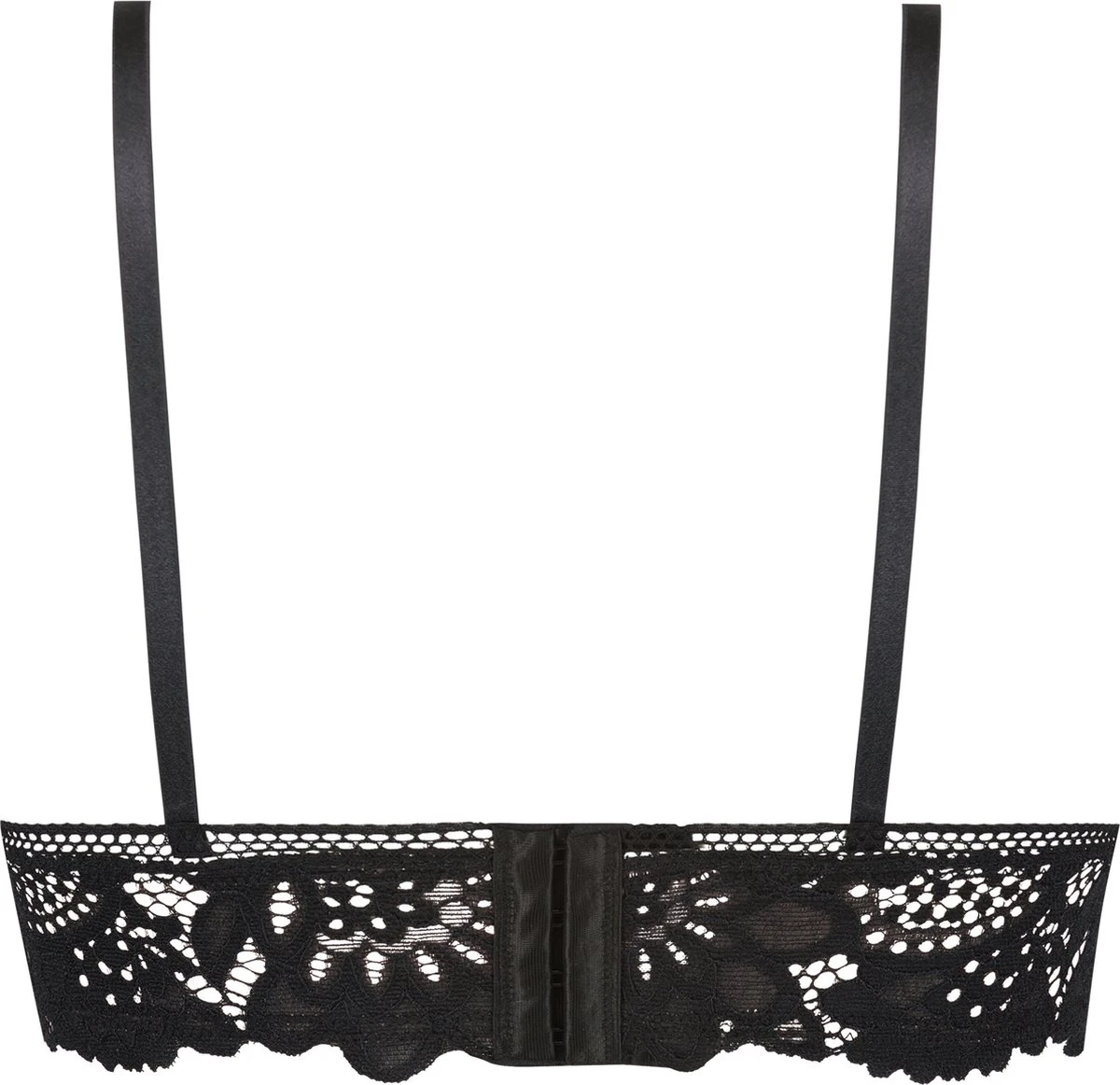 Hunkemöller Dames Lingerie Bralette Shiloh - Zwart - Maat S 4 Hunkemöller Dames Lingerie Bralette Shiloh - Zwart - Maat S - Afbeelding 2