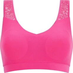Chantelle SoftStretch Padded Top Lace - XS/S - Fuschia Purple