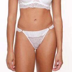 LingaDore Slip Met Kant - 6604B-1 - Off White - XS -Triumph Winkel 1200x1200 140