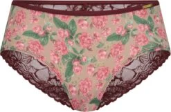 SAPPH - Fabulous Flower Short - Maat L - Blauw Bloemenprint - Dames