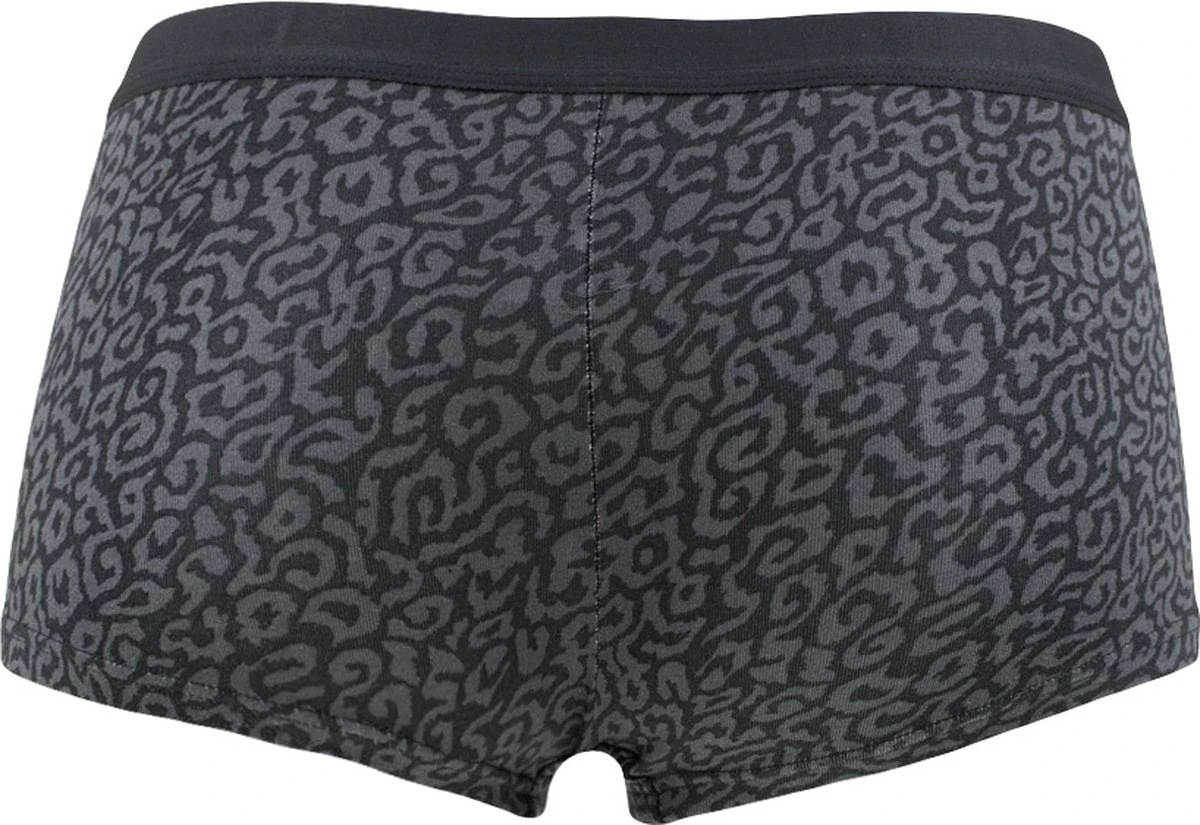 Björn Borg Dames Cotton Stretch 2P Mini Boxershorts Zwart - M 6 Björn Borg Dames Cotton Stretch 2P Mini Boxershorts Zwart - M - Afbeelding 4