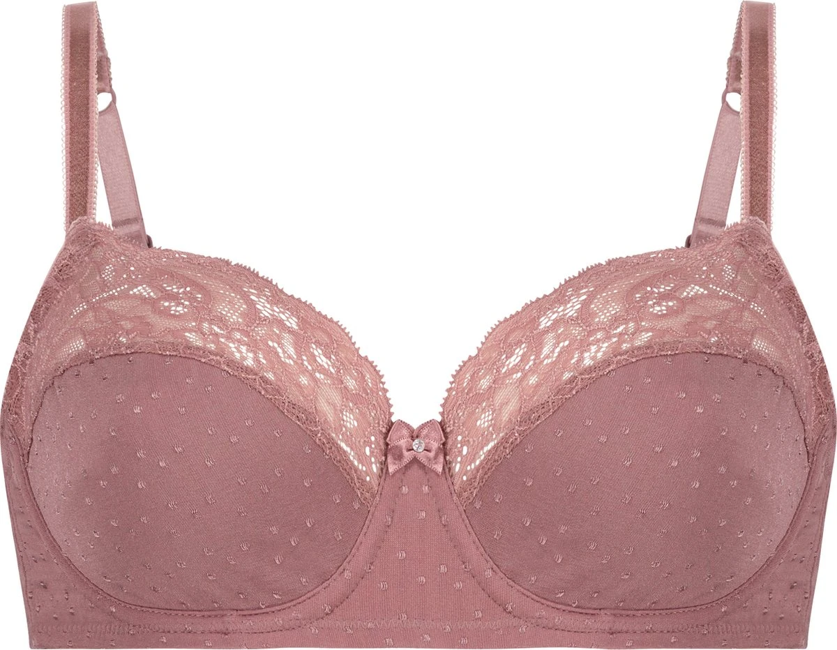Hunkemöller Dames Lingerie Niet-voorgevormde Beugel Bh Sophie - Paars - Maat F100 3 Hunkemöller Dames Lingerie Niet-voorgevormde Beugel Bh Sophie - Paars - Maat F100