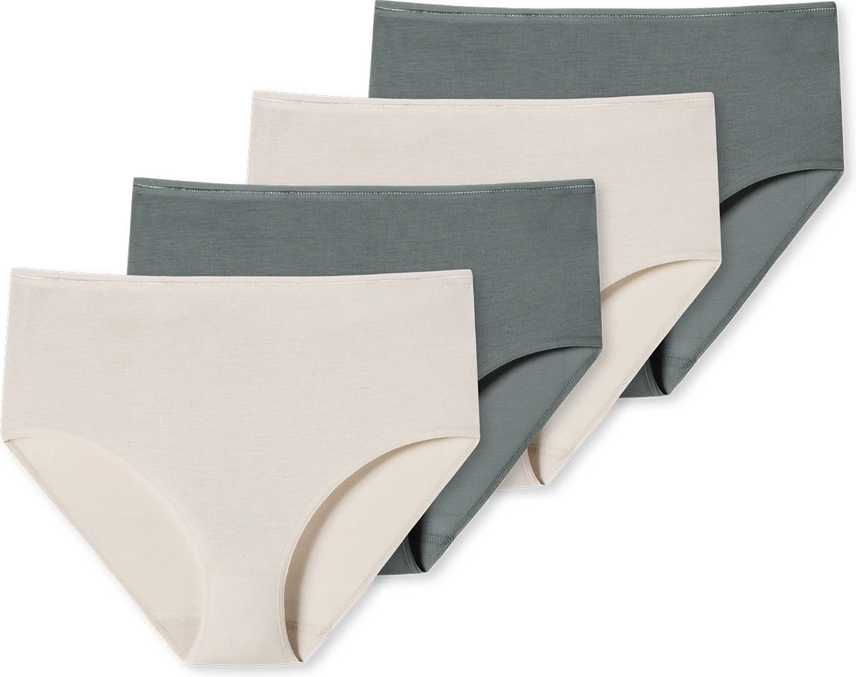 Schiesser Dames Midi Slip 4 Pack Modal Essentials 3 Schiesser Dames Midi Slip 4 Pack Modal Essentials