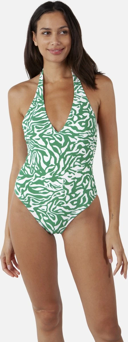 Barts Sula Halter One Piece Wit Dames Badpak - Maat 38 5 Barts Sula Halter One Piece Wit Dames Badpak - Maat 38 - Afbeelding 3