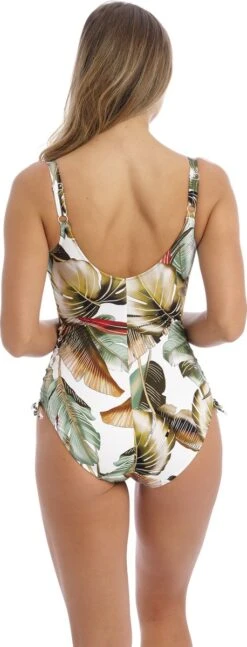 Fantasie Kinabalu UW Twist Front Swimsuit With Adjustable Leg Dames Badpak - Maat 80D -Triumph Winkel 458x1200