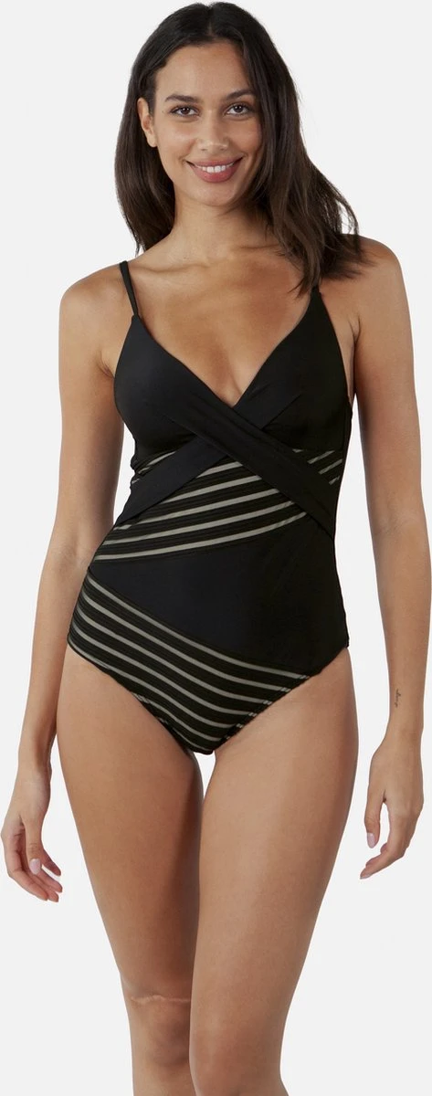 Barts Alira Shaping One Piece Zwart Dames Badpak - Maat 38 5 Barts Alira Shaping One Piece Zwart Dames Badpak - Maat 38 - Afbeelding 3