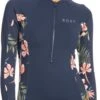 Roxy - Badpak Voor Dames - Onesie Met Lange Mouw - Mood Indigo Tropical Depth - Maat S (36) -Triumph Winkel 503x1200