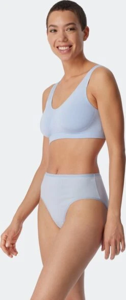 Schiesser 3PACK Slip 95/5 Organic Dames Onderbroek - Maat L