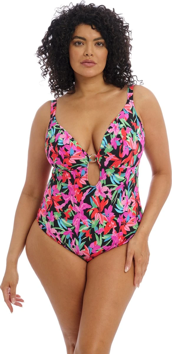 Elomi Savaneta Non Wired Swimsuit Dames Badpak - Maat 85K 4 Elomi Savaneta Non Wired Swimsuit Dames Badpak - Maat 85K - Afbeelding 2