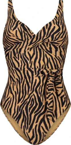 Beachlife Soft Zebra Dames Badpak - Maat 44D