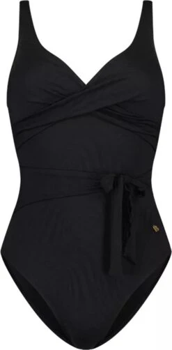 Beachlife Black Swirl Dames Badpak - Maat 42B