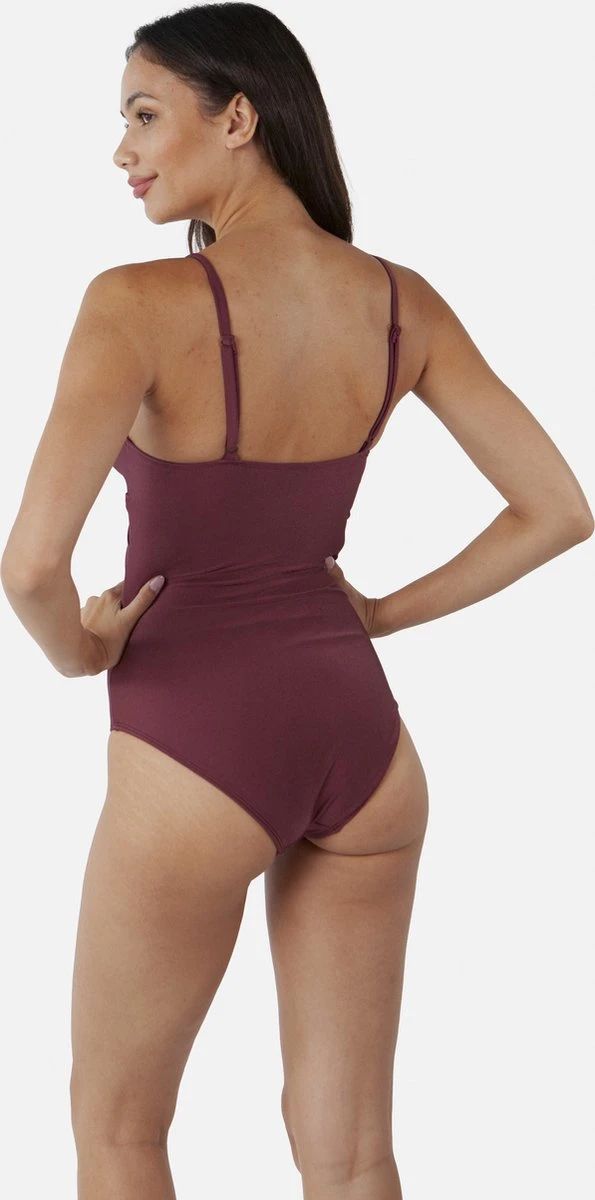 Barts Isla Shaping One Piece Rood Dames Badpak - Maat 42 4 Barts Isla Shaping One Piece Rood Dames Badpak - Maat 42 - Afbeelding 2