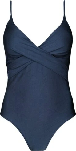 Barts Isla Shaping One Piece Blauw Dames Badpak - Maat 36