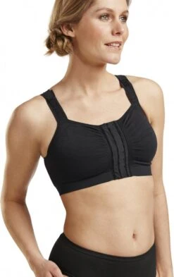 MARY - Postoperatieve Beha Zonder Beugel Voorsluiting Naadloos Zwart - S -Triumph Winkel 754x1200