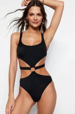 Trendyol Vrouwen Uitglijden Enkele Verpakking Badpak