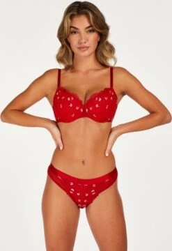 Hunkemöller Dames Lingerie Voorgevormde Beugel Bh Violet - Rood - Maat D90 -Triumph Winkel 824x1200 1
