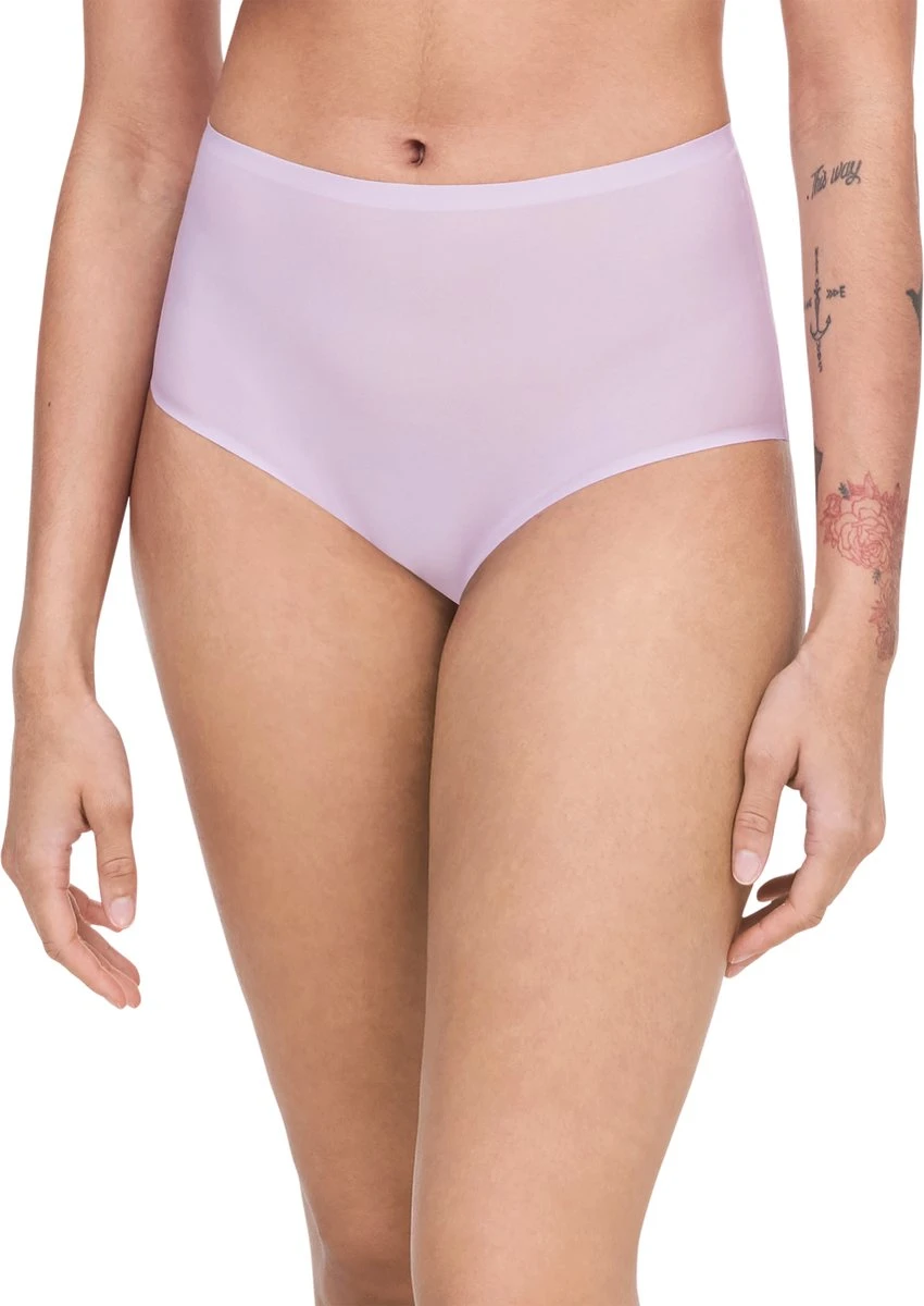 Chantelle Softstretch High Waist Slip - One Size - Lavender Frost 4 Chantelle Softstretch High Waist Slip - One Size - Lavender Frost - Afbeelding 2
