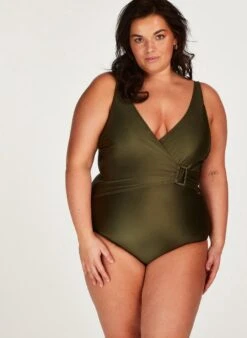 Hunkemöller Dames Badmode Badpak Crete - Groen - Maat 42 -Triumph Winkel 876x1200 1