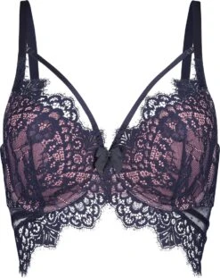 Hunkemöller Dames Lingerie Voorgevormde Longline Beugel Bh Marilee - Blauw - Maat D75 -Triumph Winkel 952x1200 6