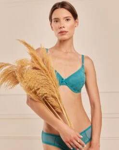 Vanilla - Dames Lingerie, Bh, Push-up Beugel Beha - Turquoise - Maat 90B 9 Vanilla - Dames Lingerie, Bh, Push-up Beugel Beha - Turquoise - Maat 90B -Triumph Winkel 958x1200 1