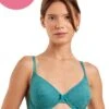Vanilla - Dames Lingerie, Bh, Push-up Beugel Beha - Turquoise - Maat 90B -Triumph Winkel 958x1200