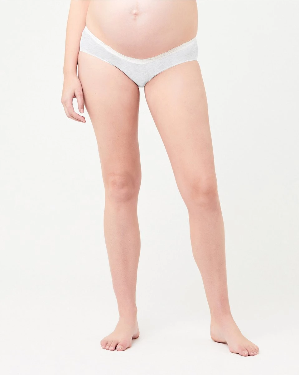 Organic Cotton Lacey Briefs Zwart, Maat L 8 Organic Cotton Lacey Briefs Zwart, Maat L - Afbeelding 6