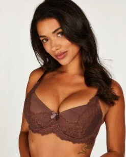 Hunkemöller Dames Lingerie Voorgevormde Beugel Bh Daisy - Bruin - Maat C70 -Triumph Winkel 966x1200
